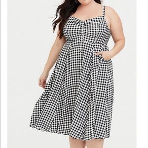 Torrid | Gingham Midi Dress